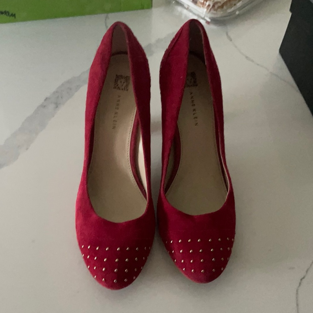 Anne Klein red heels